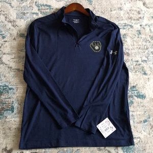 Milwaukee Brewers Under Armour quarter zip